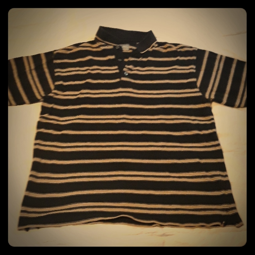 Haggar Golf sz L Polo Shirt